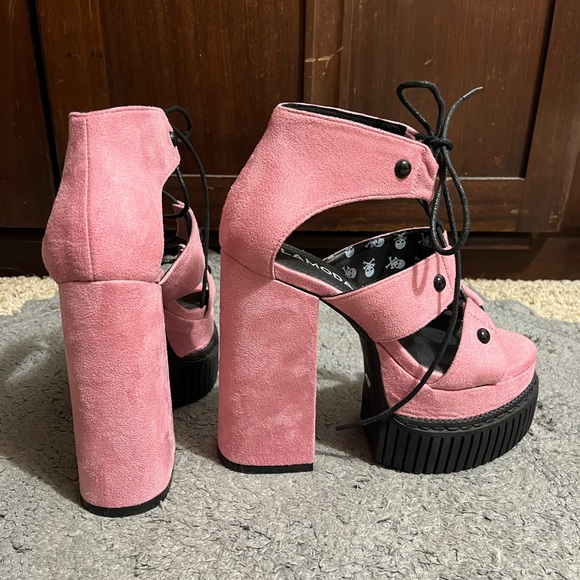 Lamoda Platform Sandals, size 5 NWOT - Picture 2 of 3